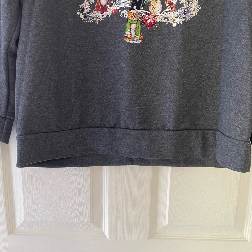 Christmas Sweatshirt JFN XL - Picture 7 of 7